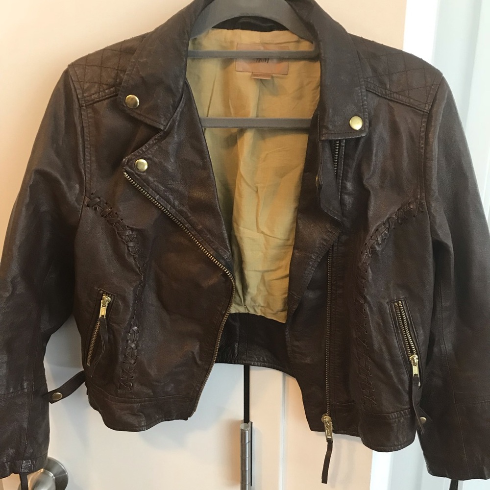 Genuine leather jacket